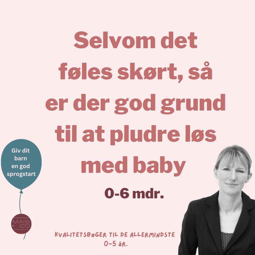 Selvom det føles skørt, så er der god grund til at pludre løs med baby 0-6 måneder