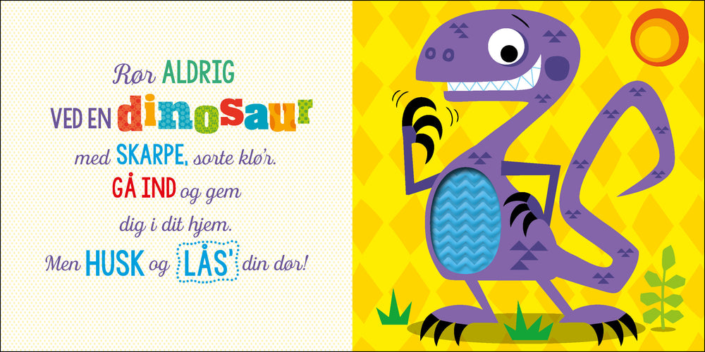 Rør aldrig en dinosaur