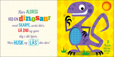 Rør aldrig en dinosaur