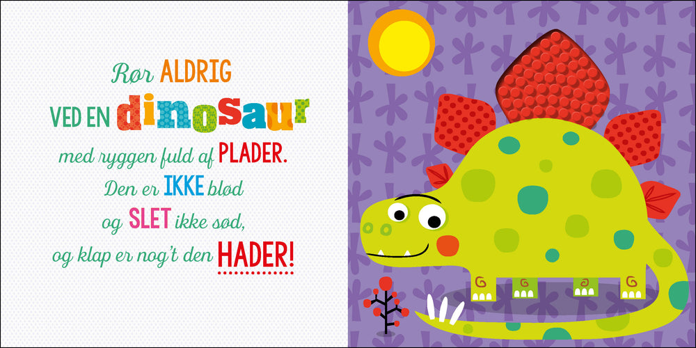 Rør aldrig en dinosaur