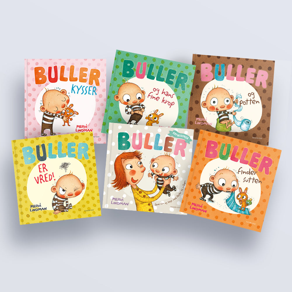 Buller-PAKKE -  6 bøger